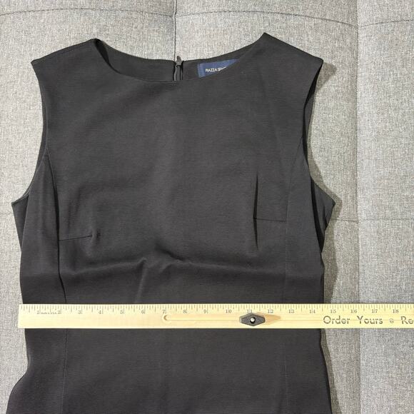 Piazza Sempione Dress Women 4 /6* Black Lined Bubble Hem *See measurements - Picture 3 of 7